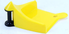 2-pack bilslangguide för biltvätt däckrepblockerare Yellow