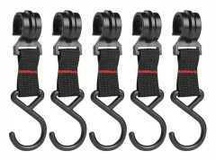 camping 5pcs Outdoor Camping Portable Hooks Detachable S-shaped Hooks Hanging Storage Rack Multifunctional Hanger Pot Rack