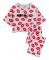 Mean Girls Dam Pyjamas Lång Pyjamas Set M Grå/Röd Grey/Red M