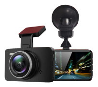 Garmin Dash Cam 47 - Kompakt instrumentbrädekamera med automatisk olycksdetektering, 2-tums (5,1 cm) färgskärm, bred 140° betraktningsvinkel, skarp HD-FA-