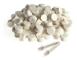 100 st Wool Filt Poleringsdynor 13mm + 2 Spindel för Slipverktyg