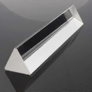 [2F]15cm Optiskt Glas Kristall Triangulärt Prisma Fotografi Fysik Undervisning Ljusspektrum