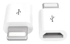Adapter Micro-USB till Lightning 2in1 Laddning + Dataöverföring