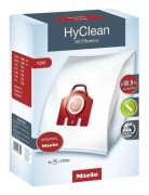 Miele HyClean 3D Efficiency FJM dammsugarpåsar – Förpackning med 4 påsar – 99,9 % filtrering – Kompatibel med Miele S6/S4 dammsugare