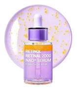Retinol Retinal Anti-Aging Ansiktsserum | för rynkor, fina linjer och fastare hud | Dubbla retinoider med NAD+, förbättrar elasticitet och hudtextur | 30ml 2PCS