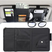Bil Interiör Ficka Bil Solskydd Organizer Bil Solskydd Förvaring Bil Solskydd Clip Organizer Används för Kreditkort