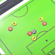 54cm Vikbar Magnetisk Taktiktavla Fotbollsträningstränare Taktiktavla Fotbollsmatch Fotbollsträning Taktik Urklipp Varm