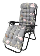 Solstolskudde, Halkfri Design, Ergonomisk Komfort,F