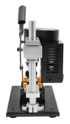 Mini Borrpress, Justerbar Hastighet, Precision Vise,EU, svart