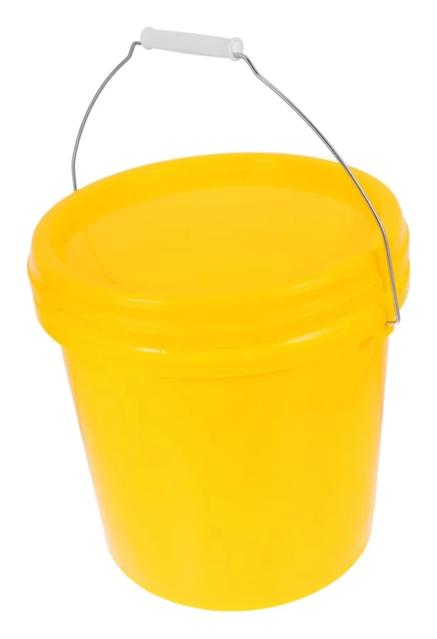 10l Livsmedelssäker Fermenteringshink med Lock och Handtag, Fermenteringsbehållare i Plast med Stor Kapacitet