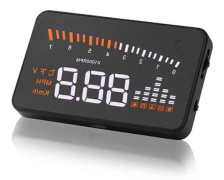 Bil Head Up Display HUD Hastighetsmätare Vattentemperatur Digital Omborddator Vindrute-projektor Biltillbehör