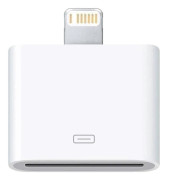 Lightning till 30-Pin Adapter Stödjer Laddning Dataöverföring Kompatibel För IPhone IPad IPod 11 XS X 8 7Plus 6S 6S Plus 5S SE