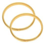 2 st ärmhållare i guldfärgad legering, elastiska bartenderarmband, skjortärmshållare