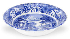 Spode Blue Italian 8 inch Cereal Bowls Set of 4