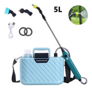 PRUMYA Elektrisk Spruta - 5L - USB Uppladdningsbar - 2 Spraylägen - Infällbart Munstycke