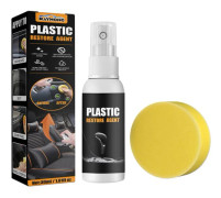 Medel för renovering av bilplastdelar (30 ml låda) - Panelvax, instrumentbrädepolering, fläckborttagning, rengöring, invändig vaxning