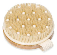 Torrborste Kroppsborste - Bäst för Exfoliering av Torr Hud, Lymfdränage och Cellulitbehandling