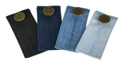 Midjeförlängare / Knappförlängare för Jeans - 4 pack 83x35x3 mm