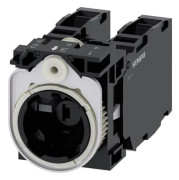 Siemens 3SU1501-1AG40-1LA0 Hållare för 3 moduler 2 x gränslägesbrytare, 2 x brytare Grön 1 st