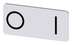 Siemens 3SU1900-0AC81-0QG0 Betegnelsesskilt 10 stk