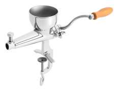 Manuell Vetegräsjuicer - Rostfri Grönsaks- och Fruktpress - Kapslad Citruspresse för Bladgrönsaker - Silver