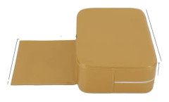 Sittkudde för barn, modern design, guld färg, rektangulär form, Gul