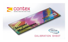 CONTEX Calibration Sheet X42 Packed