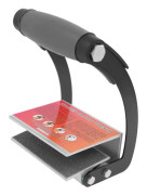 Skivlyftare - Handverktyg - För gips, trä och glas 2–25 mm - Halkfri gummiplatta - Ergonomiskt gummihandtag - Svart