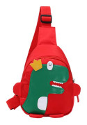 Pojkar och flickor Crossbody Söt Dinosaur Bröstväska Koreansk Version