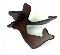 A-komposit träukulele stativ gitarr display stativ bärbar gitarr