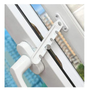 Window Restrictor for Casement Windows, Child Safety Lock, Finger Pinch Guard, Window Ventilation Restrictor, Outward Opening for UPVC Windows