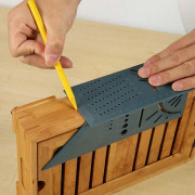 3D Angle Measuring Tool with 3D Bevel, 90 Degree Angle, Carpenter