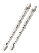 2 st 300W Dimbar R7s Linjär Halogenlampa Säkerhetsstrålkastare 118mm..
