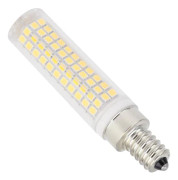 E12 LED Corn Bulb 1200LM 136LED Dimmable Lamp for Chandelier Ceiling Lamp Wall Lamp 110V Cold White [DB] 5 5 5 5