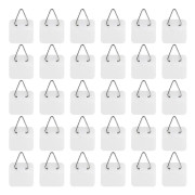 30-pack Självhäftande Bildkrokar, Självhäftande Väggkrokar för Fotoramar, Starka Hängare 5kg Maximum, Enkel Installation utan Verktyg (Liten Fyrkant)