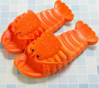 global Hot Sale Children's Beach Slippers Crab Orange 36-37 36-37 orange 36-37 orange