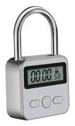 Smart Time Lock, 99 Hours Max Time Lock With LCD Display Multifunctional Electronic Timer For Travel