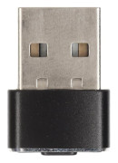 Musjiggler 2 lägen Håll skärmen aktiv Växlingsknapp Plug and Play Mini musvibrator för spel Möte Presentation Svart