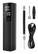 Elektrisk bollpump, Smart luftpump Bärbar snabb bollpumpning med exakt tryckmätare och Dig