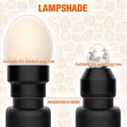 Bright LED Egg Candler Tester Egg Candling Lamp Growth Inspection EU Plug 100-240V
