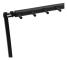 Gitarrställ - Fällbart golvställ för 9 gitarrer - 9-facks stativ - Justerbara fötter - Järn 110x47x73 cm