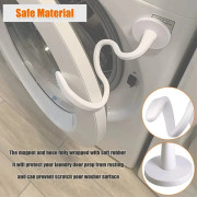 1 pc Front Load Washer Door Prop and Stop - Magnetic Washing Machine Door Holder, Removable Washer Door Stop Holder