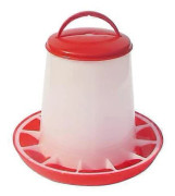 Fjäderfämatare för lantbruk, spillfri, 3 kg