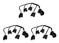 3x 27350-2b000 Tändspole Kabel Kontakt Ledningsnät För Soul Ceed Cerato Spectra Forte Accent 1.6l