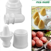 Form DIY Risbollspress Tillverkare Kök Köttbullsform Återanvändbart Sushiverktyg Handgjord Bentoform