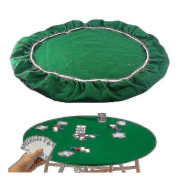 Poker Bridge Kortbordsduk Elastisk Duk för 36 till 48 Tums Bord Speltillbehör db