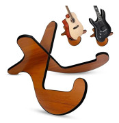 NA/Guitar Stand, Wooden Stand for Guitar, Guitar Stand Floor, Portable Detachable Wooden Stand for Ukulele, Mandolin, Banjo and Violin