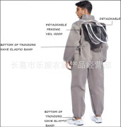 Beekeeper Coverall Full Body Protective Clothing with Hood Anti-bee Breathable Safety Suit Tool**Simple L Plain L Plain L
