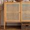 16-inch Wide Natural Rattan Webbing, 100 cm Long (1 m) Rattan Webbing Rolls for Furniture, Chairs, Cabinets, Ceilings