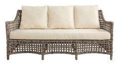 Artwood Utomhus Soffa Konstrotting Malaga 3-sits inkl. Dynor